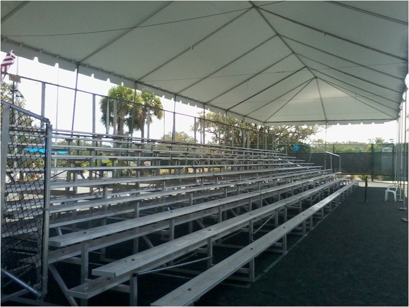 Bleachers for Spring Sports