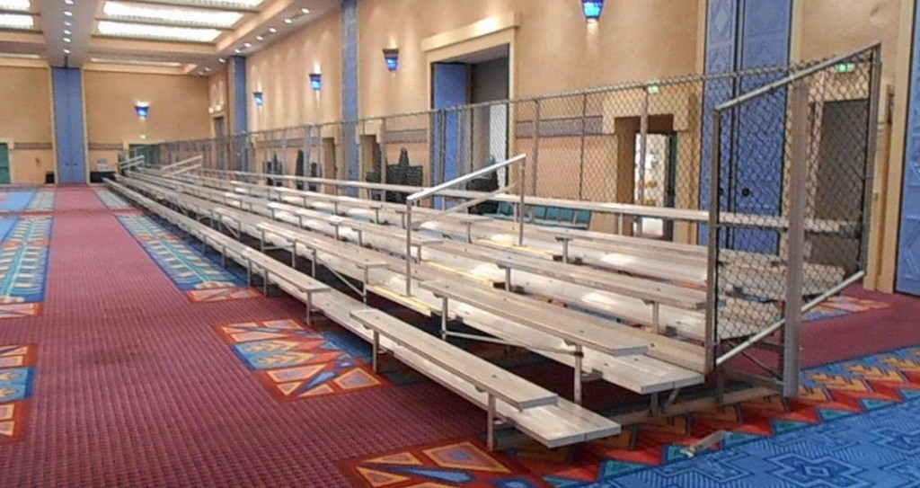 Indoor Bleacher Rentals in Florida Rental Bleachers, Inc.