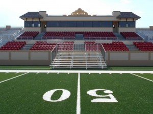 rent bleachers for football