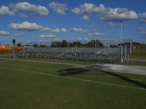 football game bleachers