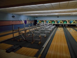 Bleachers for Bowling Alley