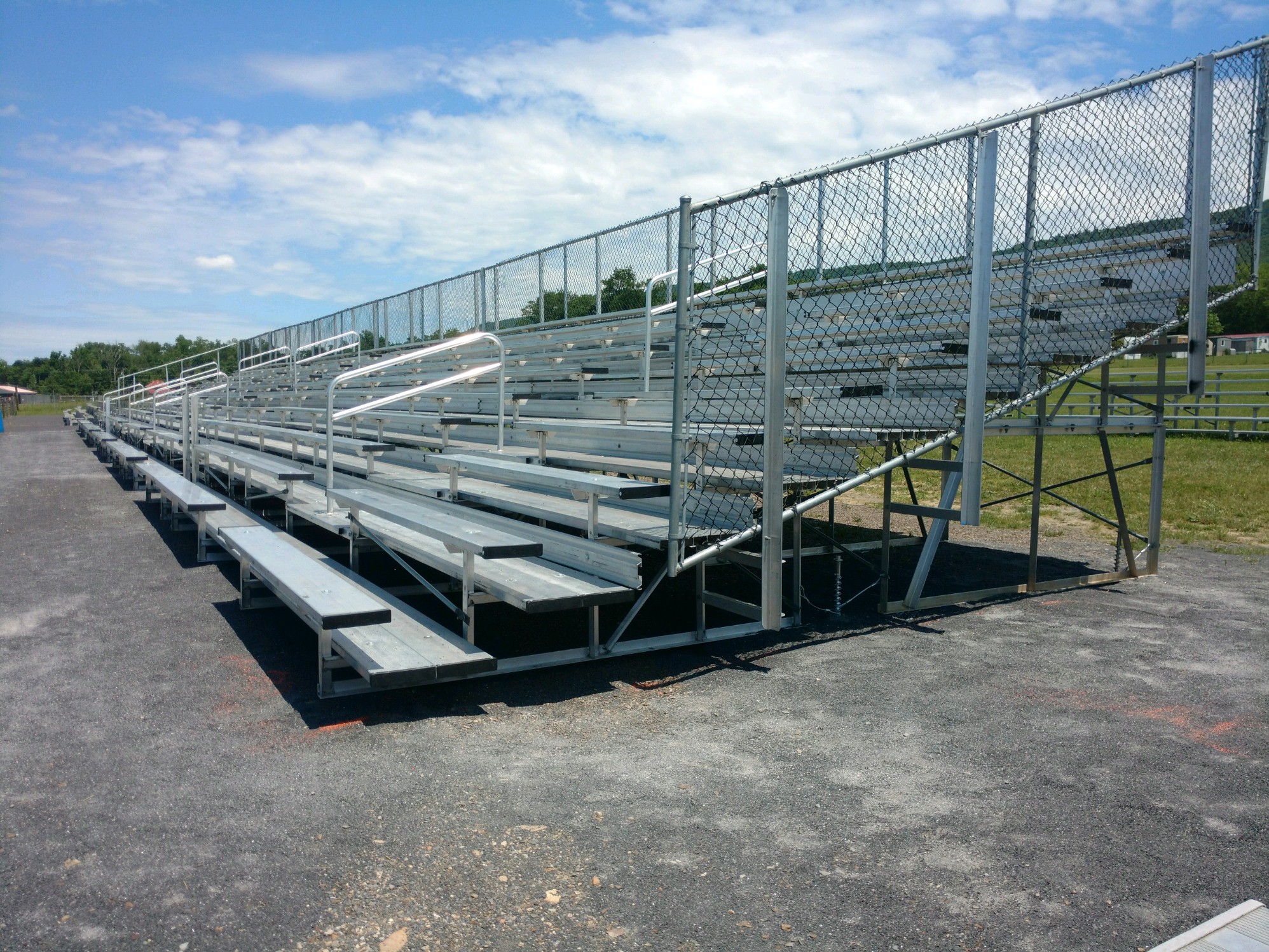 Buy Used Bleachers Aluminium Bleachers for Sale RBI Inc