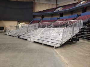 Mobile Bleachers opened for use