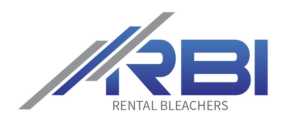 RBI RENTAL BLEACHERS LOGO